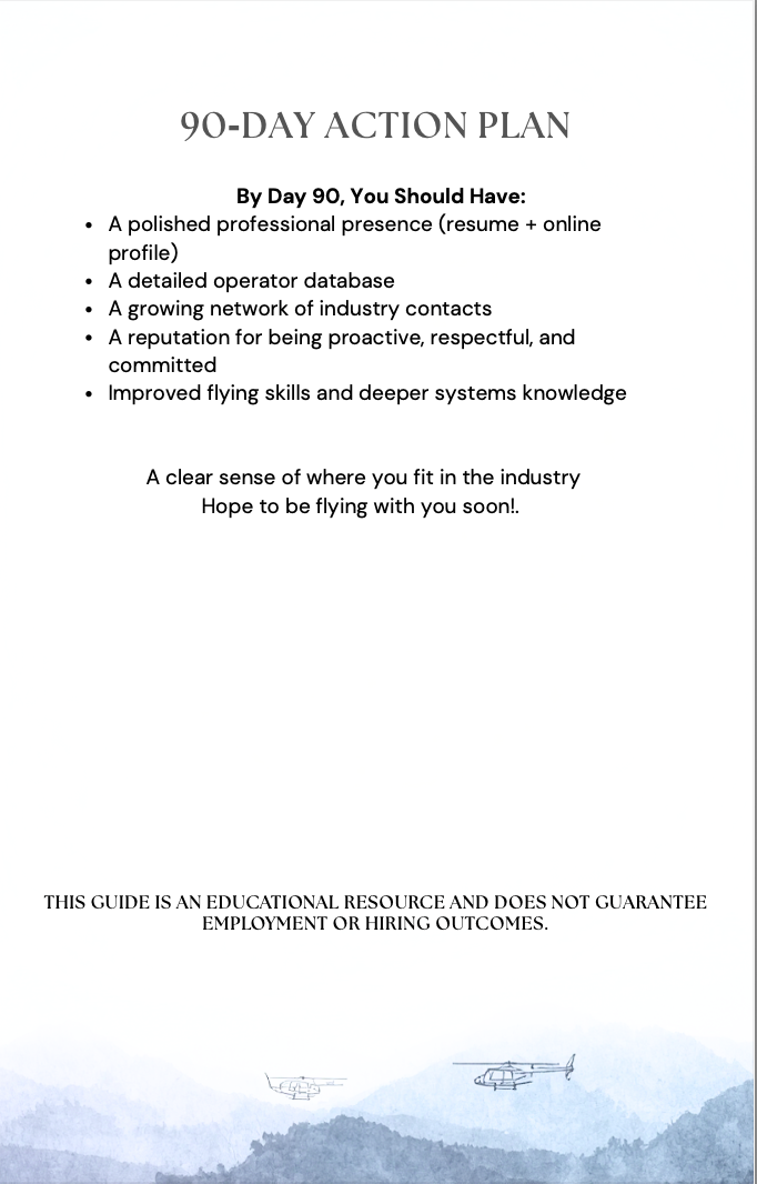 First Job in Aviation - Practical Roadmap for Pilots